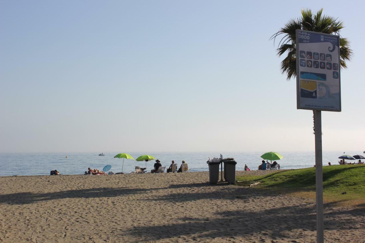 Mare Nostrum Beach El Palo Vistas Al Mar Terraza ,Aparcamiento Leilighet Málaga Eksteriør bilde